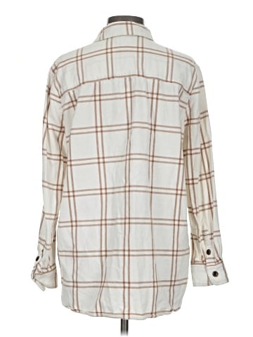 J.Crew Factory Store Long Sleeve Button-Down Shirt (view 2)