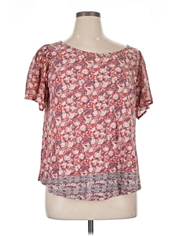 Lucky Brand Short Sleeve Blouse (view 1)