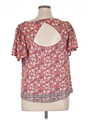 Lucky Brand Short Sleeve Blouse (view 2)