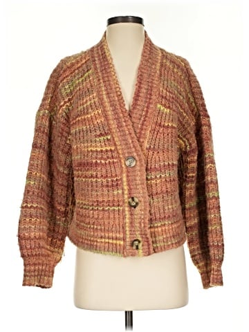 Madewell Space-Dyed Waller Crop Cardigan Sweater (view 1)