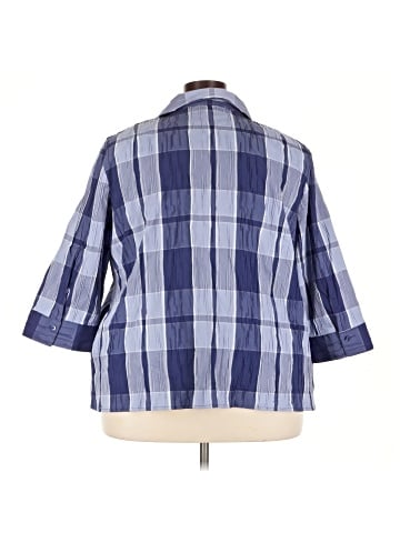 Foxcroft 3/4 Sleeve Button-Down Shirt (view 2)