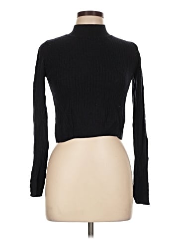 Topshop Long Sleeve Turtleneck (view 1)