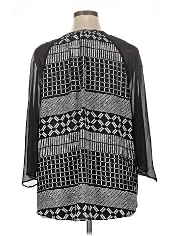Cato 3/4 Sleeve Blouse (view 2)