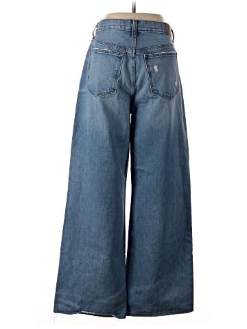 Madewell Low-Slung Baggy Jeans in Hamburg Wash (view 2)