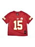NFL 100% Polyester Red Short Sleeve Top Size 7 - photo 1