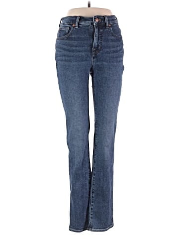 Madewell Mid-Rise Stovepipe Jeans in Deming Wash (view 1)