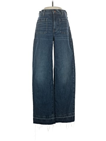 Madewell The Emmett Wide-Leg Jean in Archbald Wash: Patch Pocket Edition (view 1)