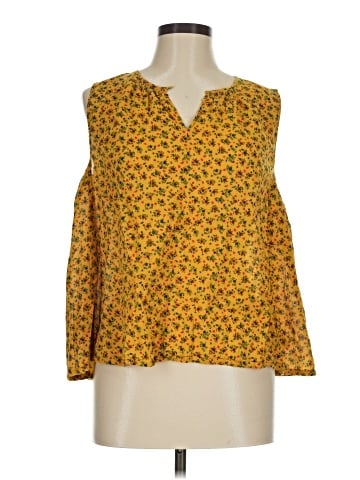 Madewell Shirred Shell Tank in Calico Floral (view 1)