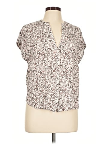 Treasure & Bond Short Sleeve Blouse (view 1)