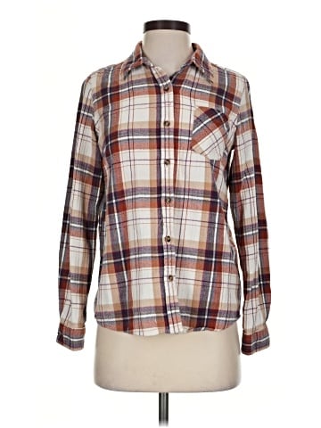 Natural Reflections Long Sleeve Button-Down Shirt (view 1)