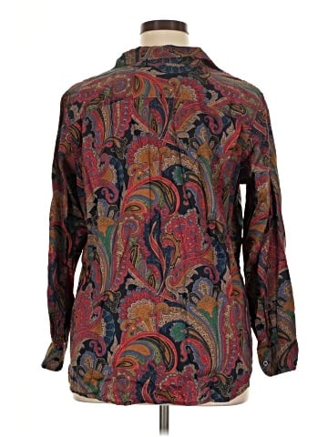 Lauren by Ralph Lauren Long Sleeve Button-Down Shirt (view 2)
