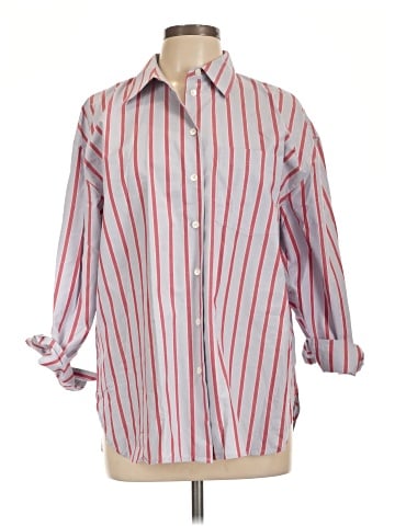 Madewell 3/4 Sleeve Button-Down Shirt (view 1)