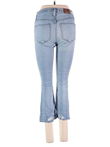 Madewell Petite Cali Demi-Boot Jeans in Bess Wash: Button-Front Edition (view 2)