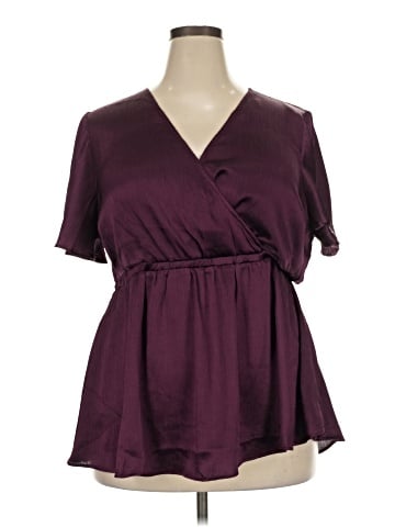 Torrid Short Sleeve Blouse (view 1)
