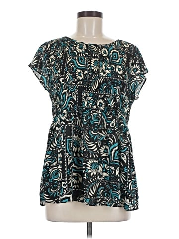 Elle Short Sleeve Blouse (view 1)