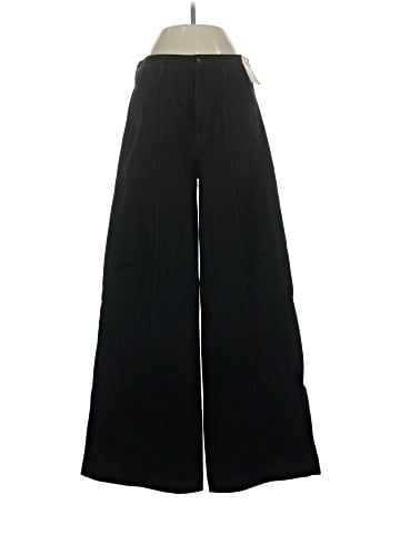 Madewell Superwide-Leg Trouser Jeans in Black Rinse Wash (view 1)