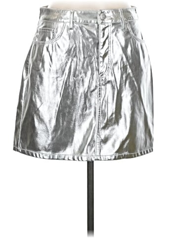 Ann Taylor LOFT Faux Leather Skirt (view 1)