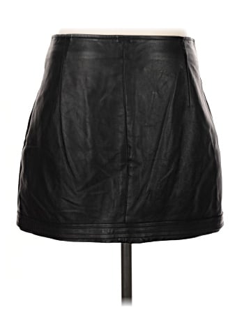Primary Leather Skirt (view 2)