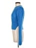Zara 100% Polyester Blue Pullover Sweater Size M - photo 5