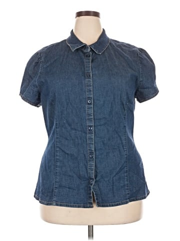 Gap Short Sleeve Button-Down Shirt (view 1)