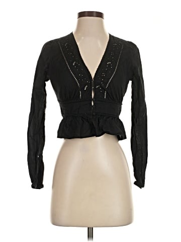American Eagle Outfitters Long Sleeve Blouse (view 1)