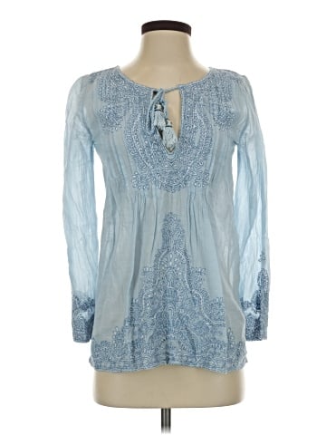 Calypso St. Barth Long Sleeve Blouse (view 1)