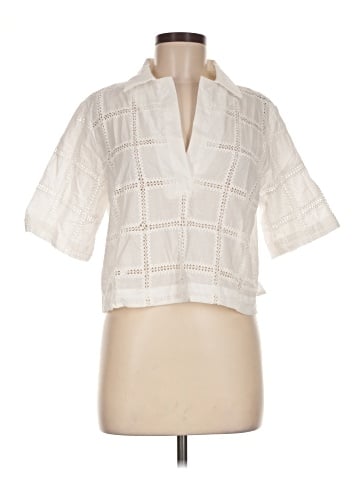 MNG Short Sleeve Blouse (view 1)