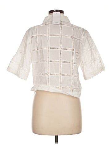 MNG Short Sleeve Blouse (view 2)