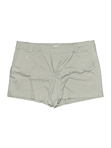 New York & Company Khaki Shorts (view 1)