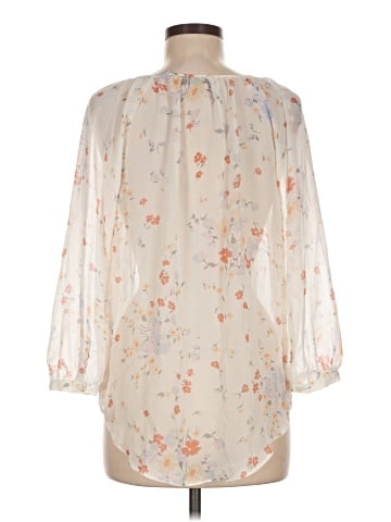 LC Lauren Conrad 3/4 Sleeve Blouse (view 2)