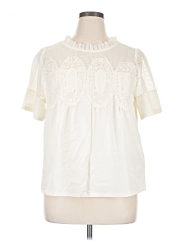 Cicy Bell Short Sleeve Blouse (view 1)