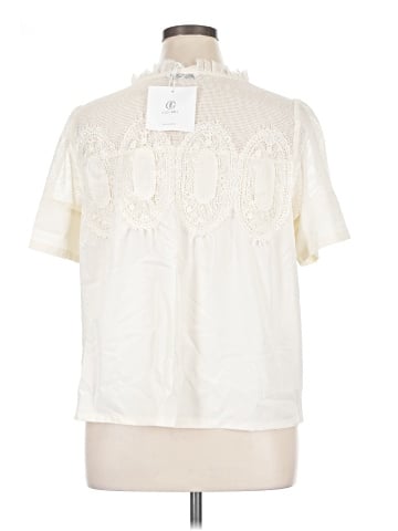 Cicy Bell Short Sleeve Blouse (view 2)