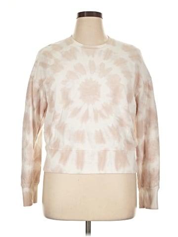 Madewell Tie-Dye Crop Sweatshirt (view 1)
