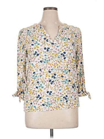 Cynthia Rowley TJX 3/4 Sleeve Blouse (view 1)