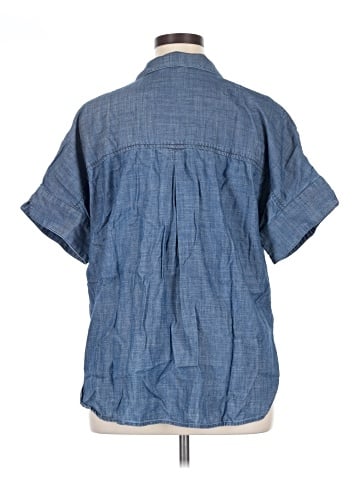 Caslon Short Sleeve Blouse (view 2)