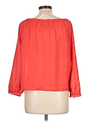 American Eagle Outfitters 3/4 Sleeve Blouse (view 2)