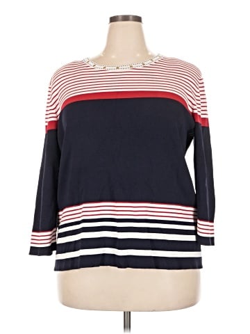 Alfred Dunner 3/4 Sleeve Top (view 1)