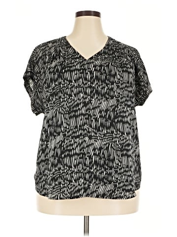 Simply Vera Vera Wang Short Sleeve Blouse (view 1)