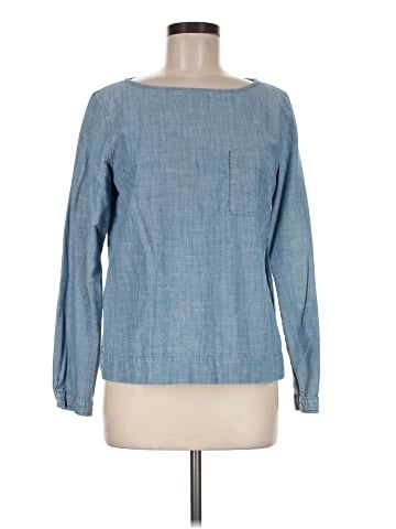 J.Crew Factory Store Long Sleeve Blouse (view 1)