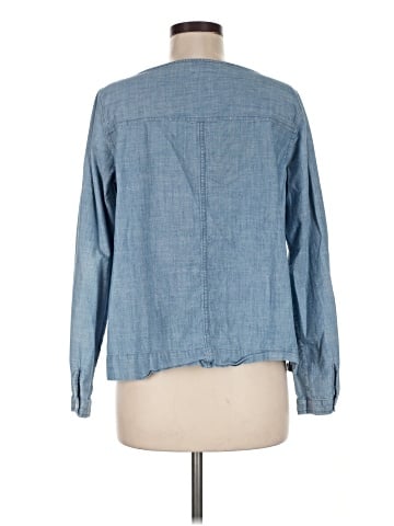J.Crew Factory Store Long Sleeve Blouse (view 2)
