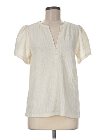 Ann Taylor LOFT Short Sleeve Blouse (view 1)