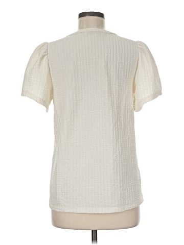 Ann Taylor LOFT Short Sleeve Blouse (view 2)