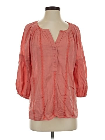 Style&Co 3/4 Sleeve Blouse (view 1)