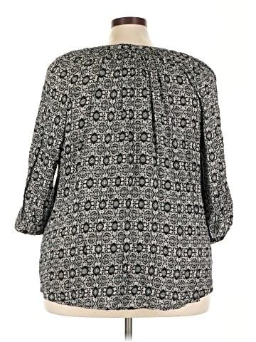 Rose & Thyme 3/4 Sleeve Blouse (view 2)