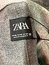 Zara 100% Polyester Gray Coat Size XL - photo 6