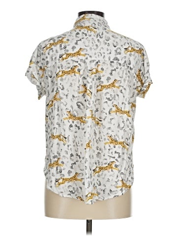 Jane and Delancey Short Sleeve Button-Down Shirt (view 2)