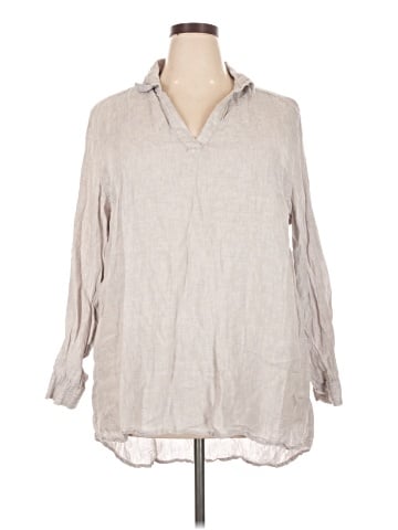 Tahari 3/4 Sleeve Blouse (view 1)