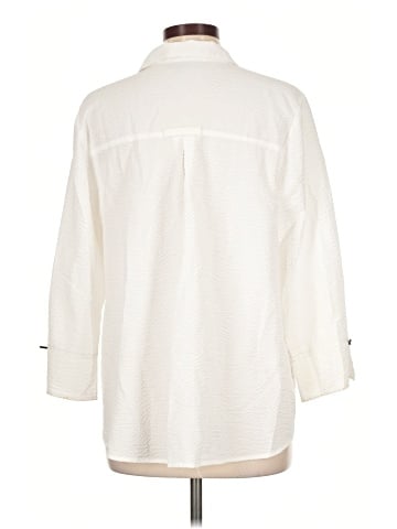 Habitat 3/4 Sleeve Button-Down Shirt (view 2)