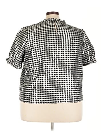 J.Crew Factory Store Short Sleeve Blouse (view 2)