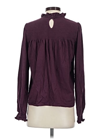Garnet Hill Long Sleeve Blouse (view 2)